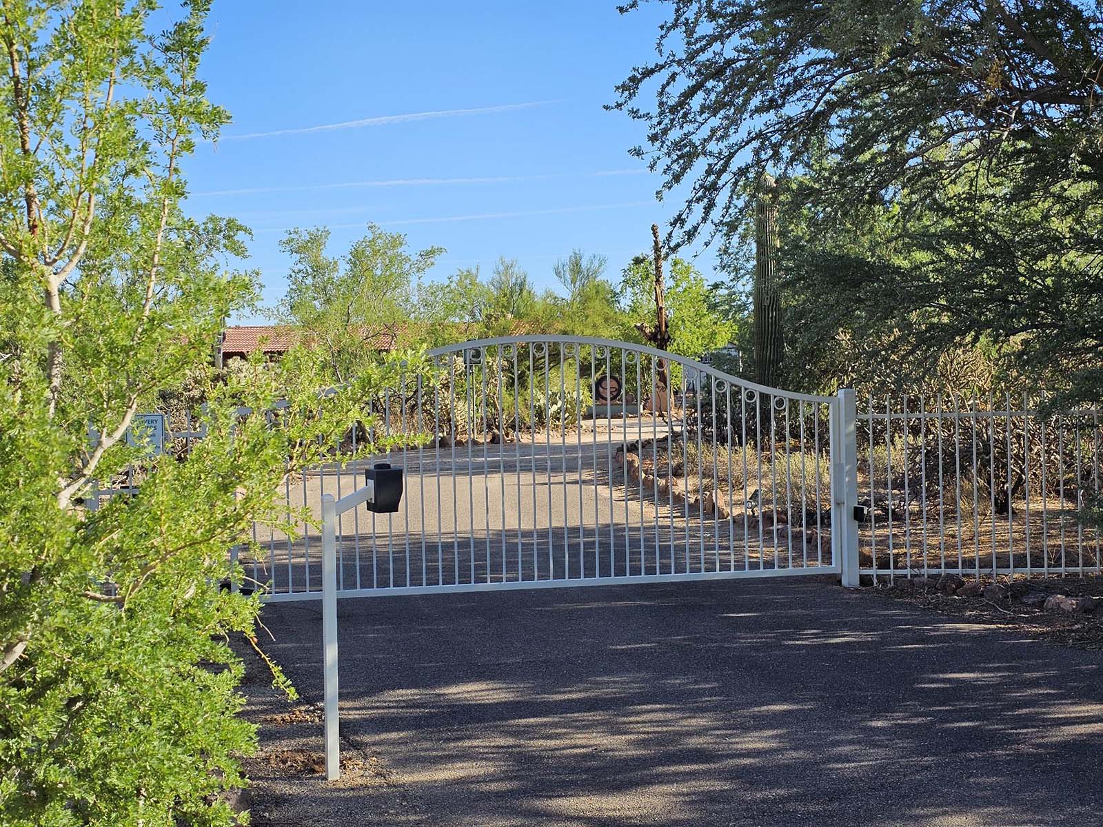 Gated entrance